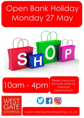 Bank Holiday Monday 27 May, Stevenage