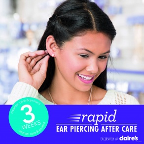 Rapid Ear Piercing Aftercare, Stevenage