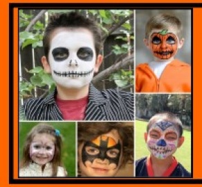 Halloween Face Painting with Fresh and Funky Faces, Stevenage