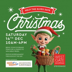 Help the Elves Save Christmas - Saturday 14 December, Stevenage